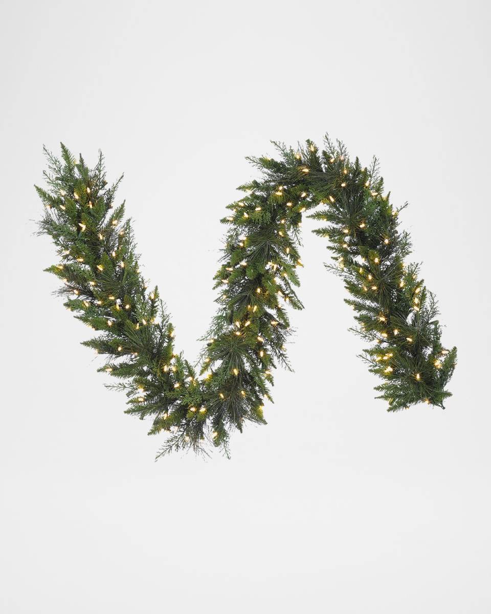 Deluxe Mix Pine 6' Pre-Lit Garland